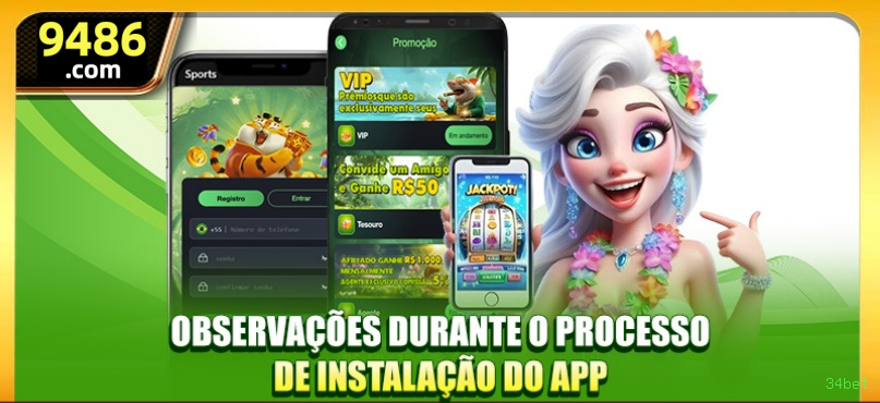 Recursos Exclusivos do App 34bet - Modo Offline, Login Biométrico
